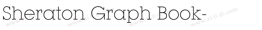 Sheraton Graph Book字体转换 Sheraton Graph Book字体转换